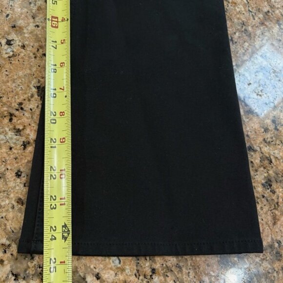 Theory Black Slim Bootcut Pants Size 00 – Workwear Trousers Minimalist Chic - Picture 10 of 10